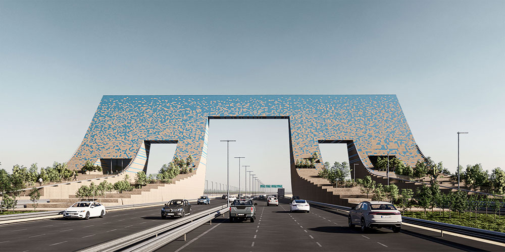  thumbnail no. 12 ofQom Gate project, designed by Behzad Adineh