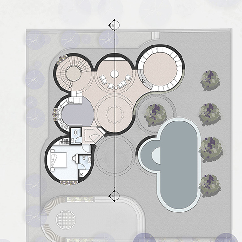  thumbnail no. 4 ofShahbaghi Villa project, designed by Behzad Adineh