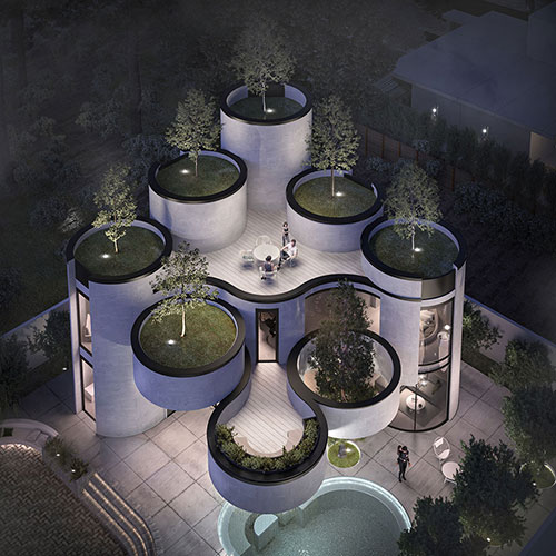 picture no. 5 ofShahbaghi Villa project, designed by Behzad Adineh