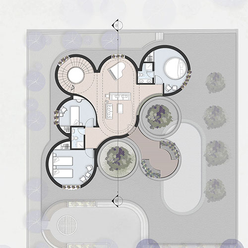  thumbnail no. 6 ofShahbaghi Villa project, designed by Behzad Adineh