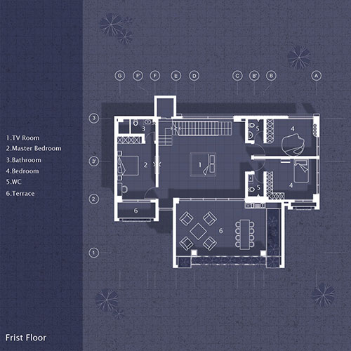 picture no. 16 ofTooska Villa project, designed by Behzad Adineh