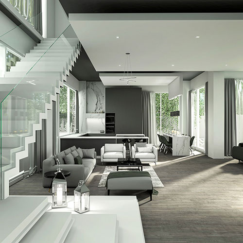 picture no. 2 ofTooska Villa project, designed by Behzad Adineh